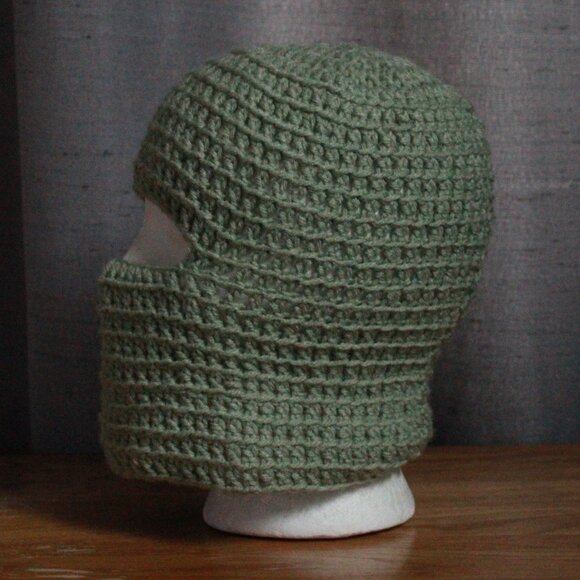 Handmade Crochet Balaclava - Picture 2 of 7